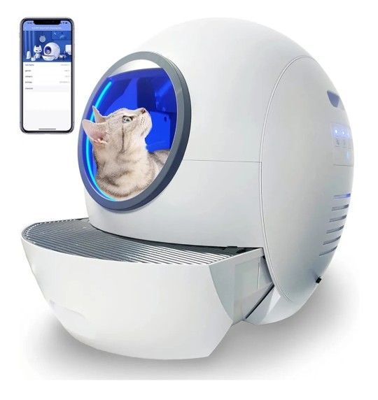SELF-CLEANING CAT LITTER BOX EXTRA LARGE