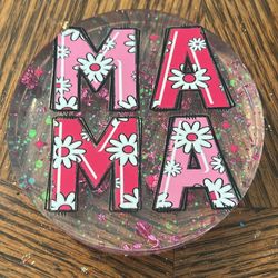 Mom Resin Coaster