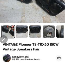 Pioneer speakers