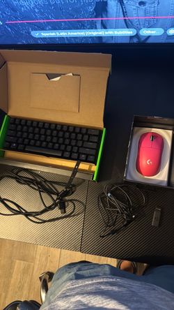 Keyboard and mouse