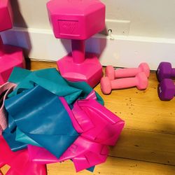 Weights And Resistance Bands 