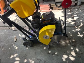 Commercial cement, cutter, gas engine