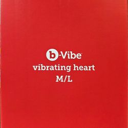 Brand New Never Opened Vibrating Heart Plug