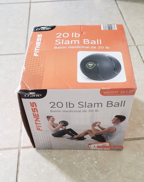 New In Box Slam Ball 20 Lb - $20