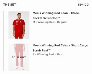 Figs men’s scrubs