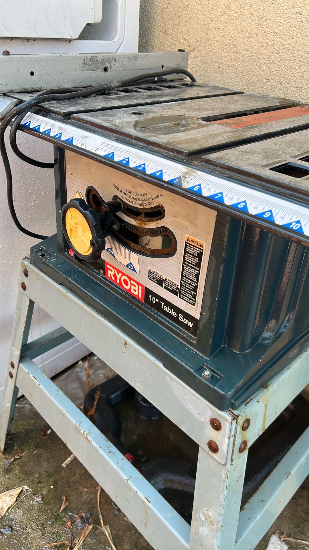 Ryobi 10” Table Saw