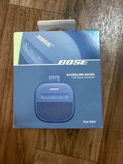 NEW Bose SoundLink Micro (2nd Gen) Bluetooth Portable Speaker Blue 895098-0200