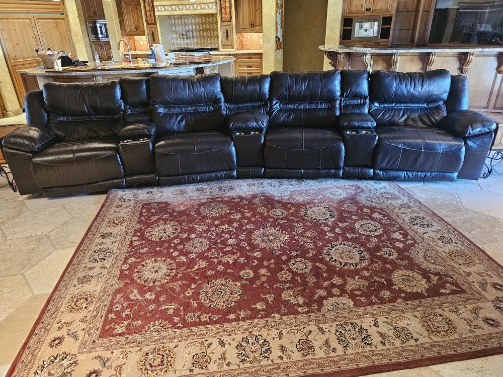 Leather Electric Couch