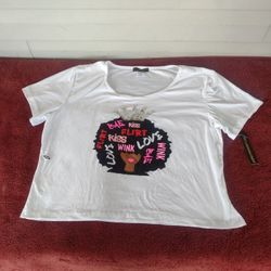 Not A Morning Person Cropped T-shirt size 2X