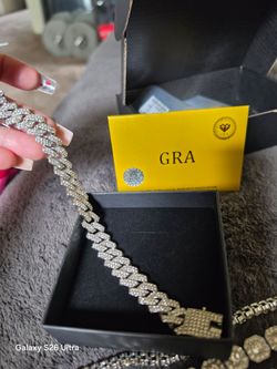 Moissanite bracelet