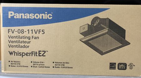 Panasonic Bathroom Ventilating Fan / Model FV-08-11VF5