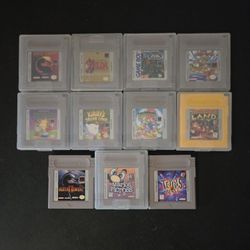Nintendo Game Boy Game Bundle- 11 Great Games for $200