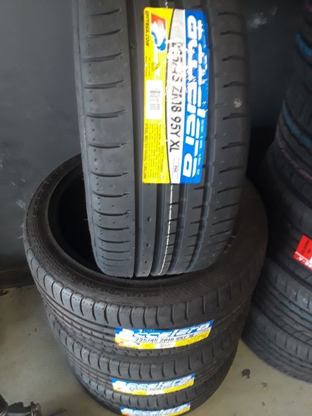 Accelera tires 225/45/18
