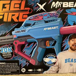 Mr. Beast Nerf Gel Fire Gun