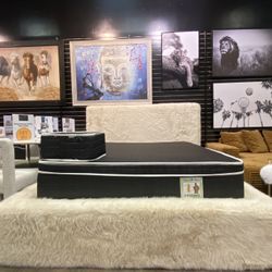 Queen Fuzzy Bed Frame  Onsale For $699 
