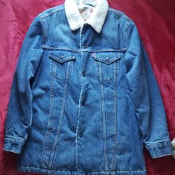 Levis Jean Jacket Size S Men's