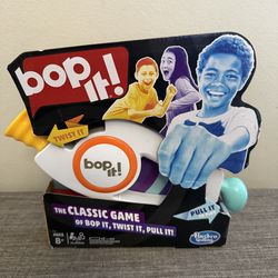 New Hasbro Bop It! Electronic Game for Kids Classic Game Bop It Twist It Pull It