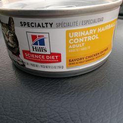 92 Cans Of Prescription Urinary Hairball Control Wet Cat Food