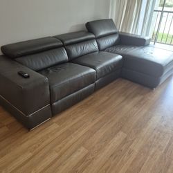 Leather Sofa