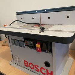 Bosch Router And Table