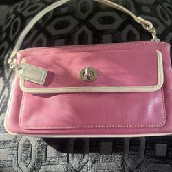 Pink Couch Wallet Or Makeup
