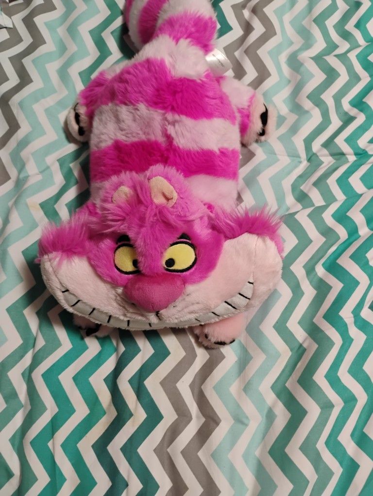 Pink Plush Cat