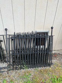 Fencing black iron