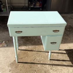 Wood Desk Sewing Table