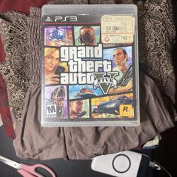 GTA 5 (V) For PS3 