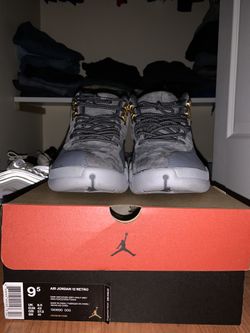 Jordan 12 Dark Grey size 9.5
