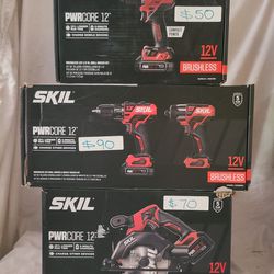 SKIL POWER TOOL.12V. Battery And Charger Included 
