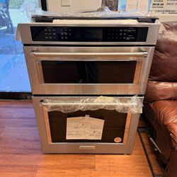 Kitchenaid Combo Microwave Oven 30”inch Stainless Steel