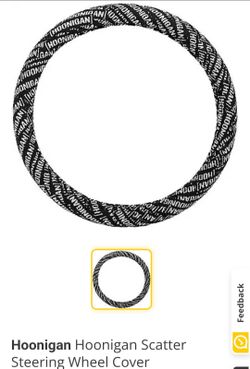 Hoonigan car steering wheel cover