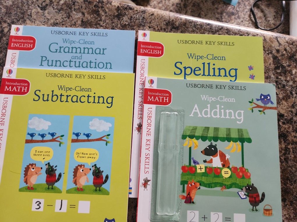 Wipe Clean Learning Books