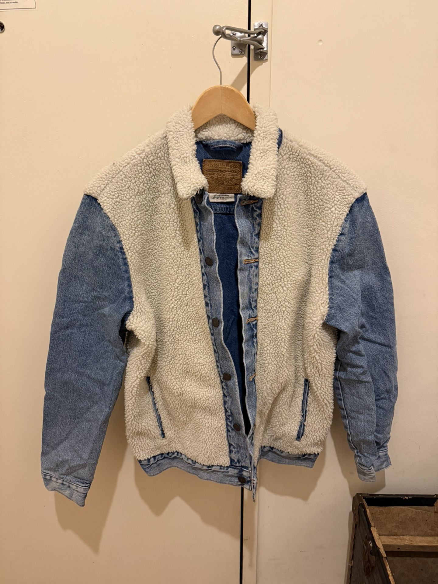 Levi’s Denim Sherpa Jacket