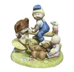 Vintage Cabbage Patch Kids Porcelain Figurine 