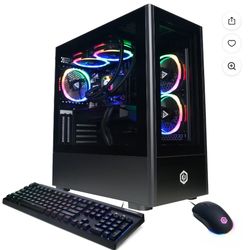 CyberPowerPC Gaming Desktop AMD Ryzen 7-7700 Radeon RX 7900 GRE 16GB - 32GB DDR5 2TB NVMe