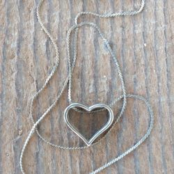 Silver Heart Necklace