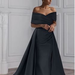 Black Evening Dress New