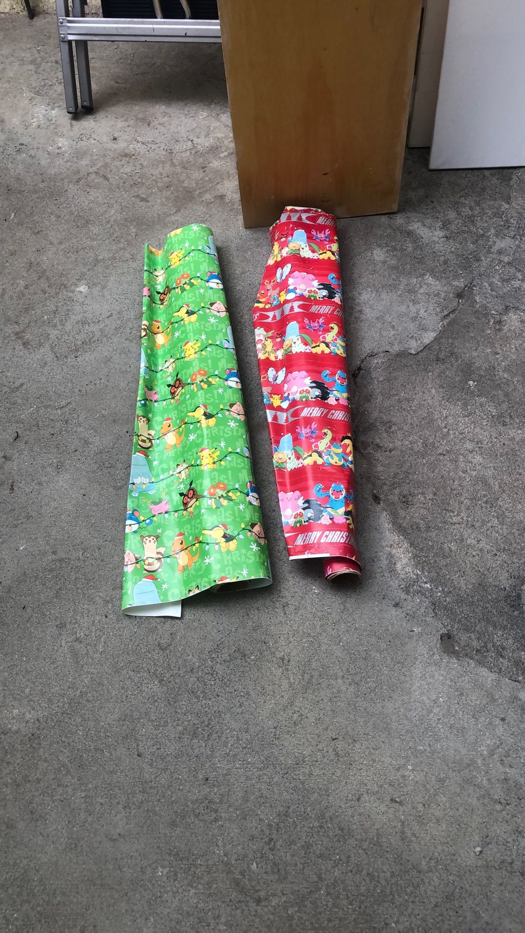 Pokemon Wrapping Paper Collection 1990s Vintage