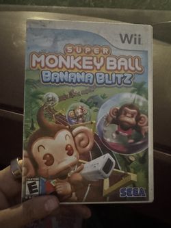 SUPER MONKEYBALL BANANA BLITZ WII