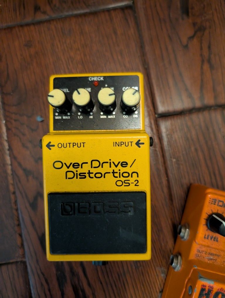 Boss & DigiTech Guitar Pedals
