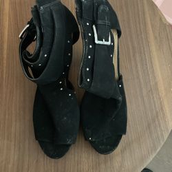 Black 👠 Heels Size 10