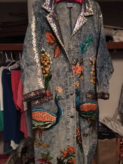 Peacock demium coat