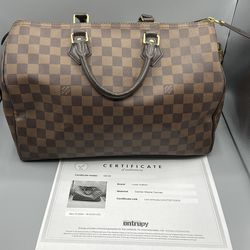 Louis Vuitton Damier Ebene Speedy 35