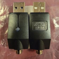 2 USB Charger EVOD, EGO-T & 510
/2 Pack/New