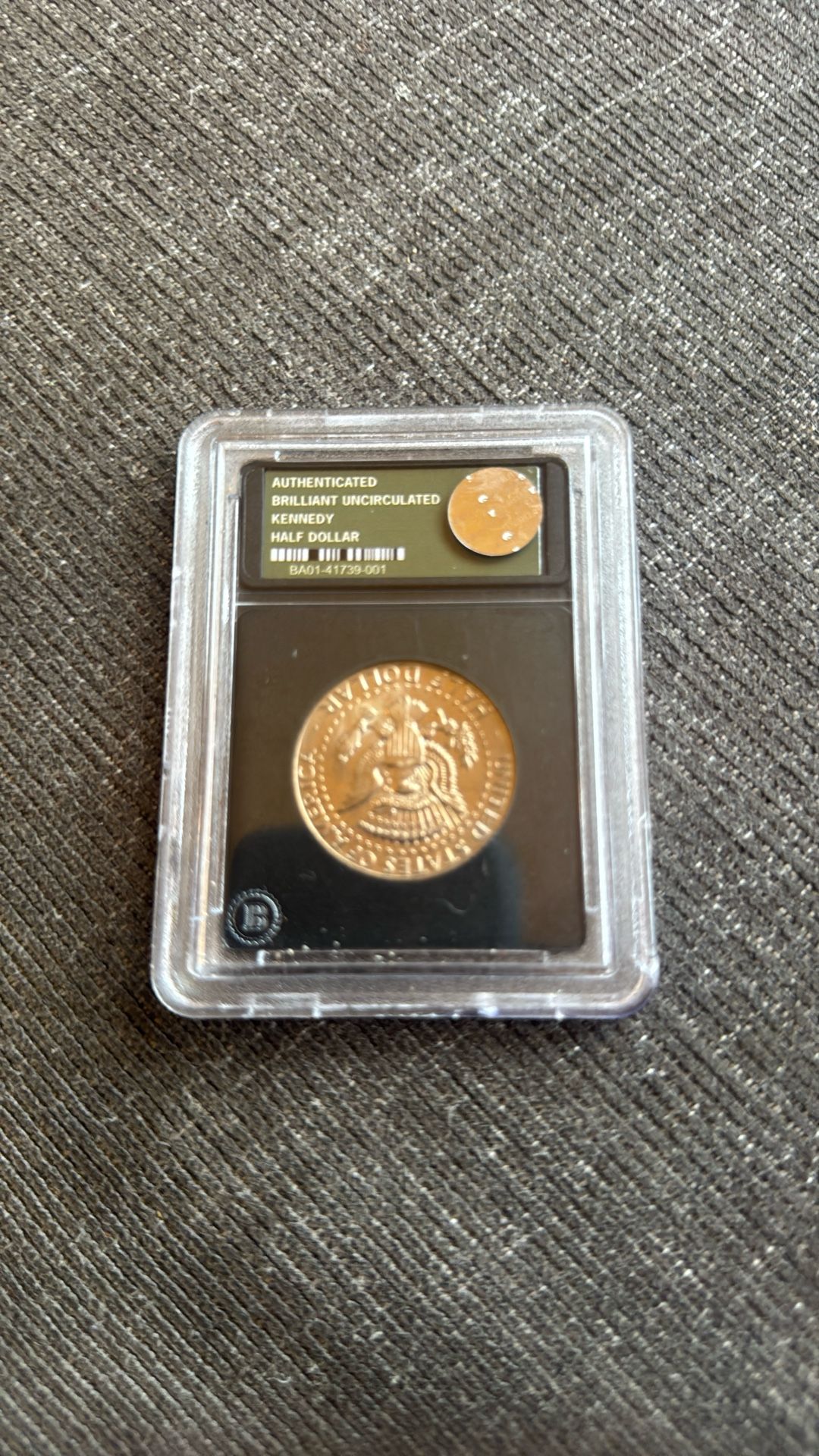 Authenticated Kennedy Half Dollar