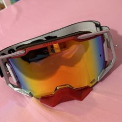 High-Performance Ski Goggles – 100% Brand