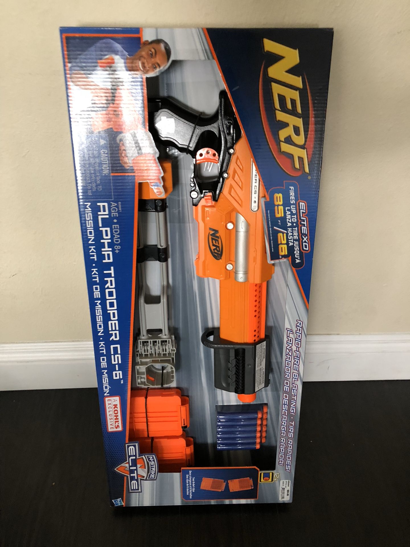 Nerf Elite Alpha Trooper CS-6 Dart Gun