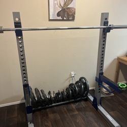 Gym Weight Rack